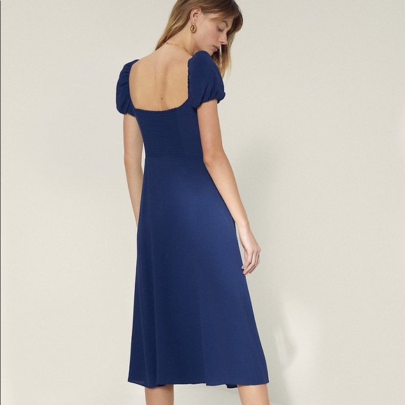 BNWT Wilfred Pandora Dress in Navy Size 4 - Picture 3 of 4